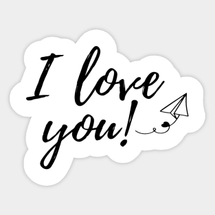 I love you Sticker